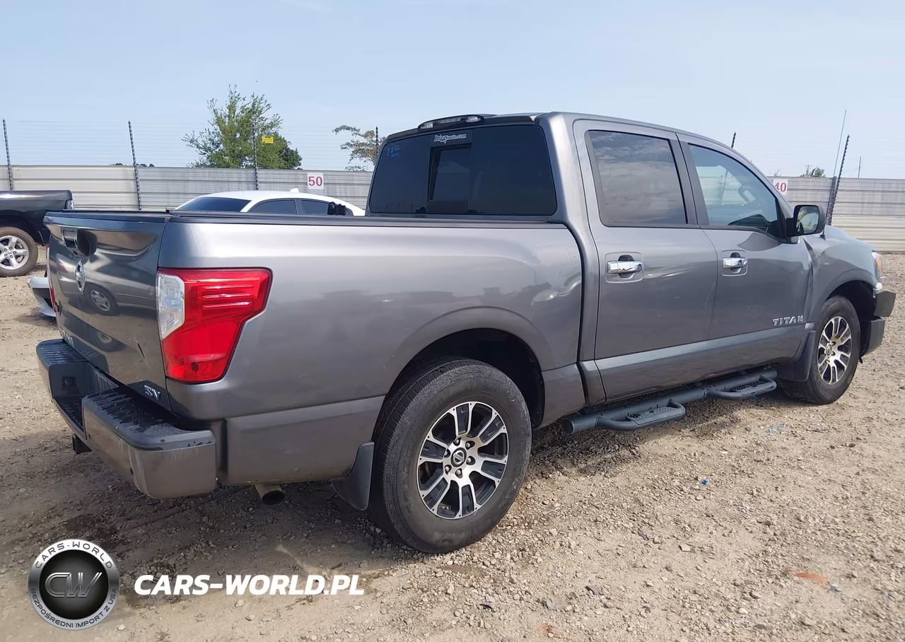 2021 Nissan Titan Sv 4X2 VIN:1N6AA1EE2MN522243 - 4