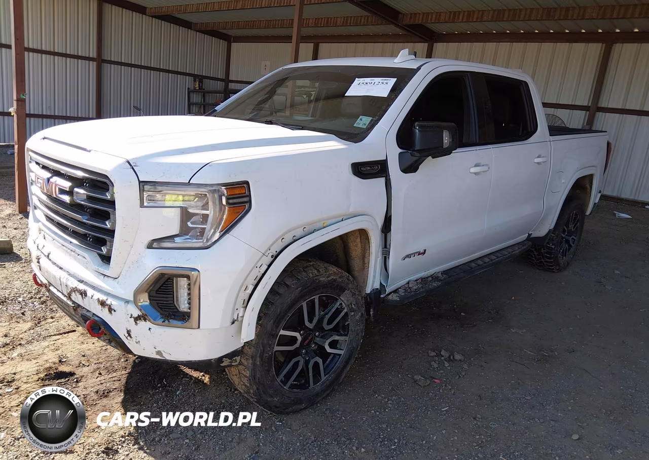 2021 GMC Sierra 1500 4Wd Short Box At4 VIN:3GTP9EED5MG431349 - 2