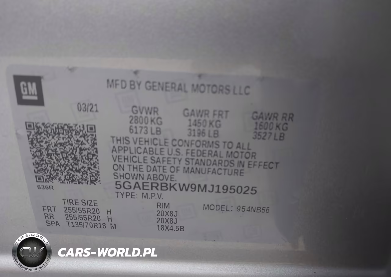2021 Buick Enclave Fwd Essence VIN:5GAERBKW9MJ195025 - 9