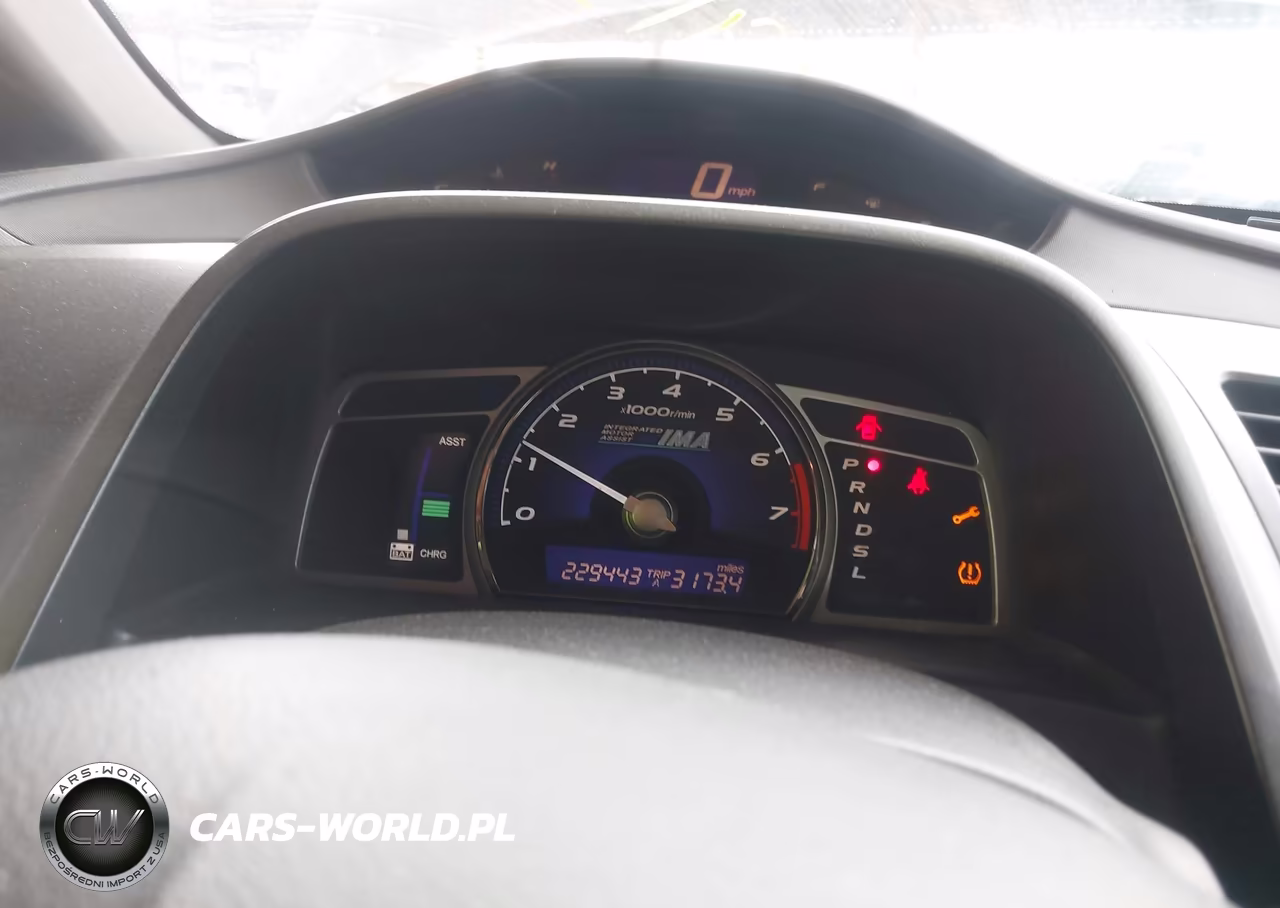 2009 Honda Civic Hybrid VIN:JHMFA36239S002259 - 7