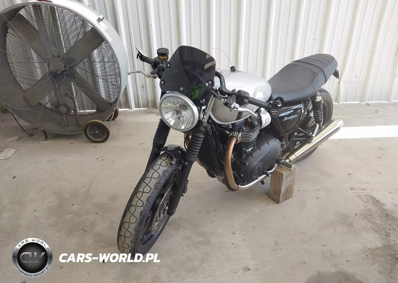 2018 Triumph Motorcycle Street Twin VIN:SMTD31GNXJT848761 - 2