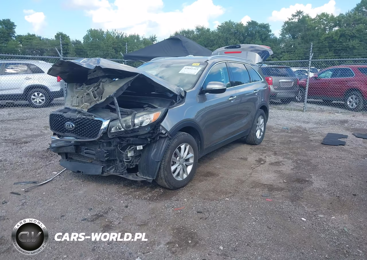 2016 Kia Sorento 2.4L Lx VIN:5XYPG4A33GG053855 - 2