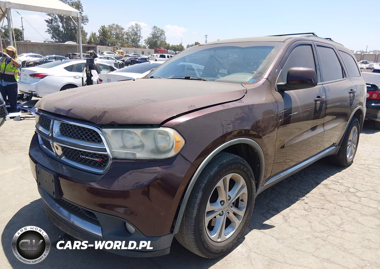 2012 Dodge Durango Sxt VIN:1C4RDHAG9CC235781 - 2