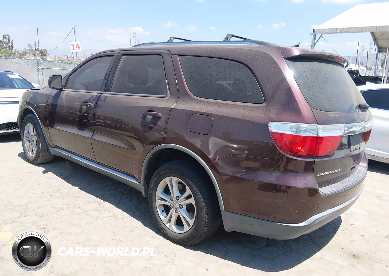 2012 Dodge Durango Sxt VIN:1C4RDHAG9CC235781 - 3