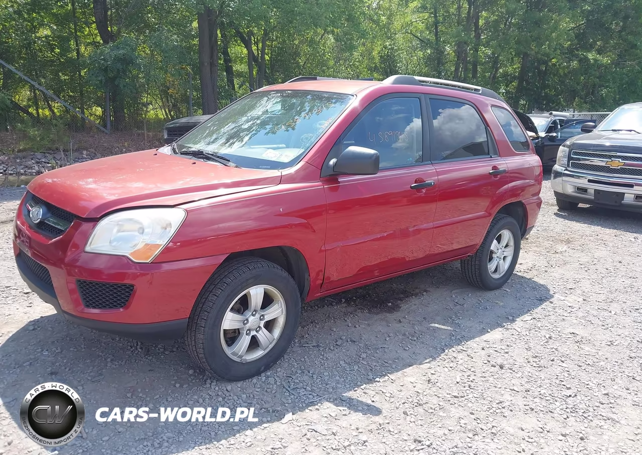 2009 Kia Sportage Lx VIN:KNDJF724497630359 - 2