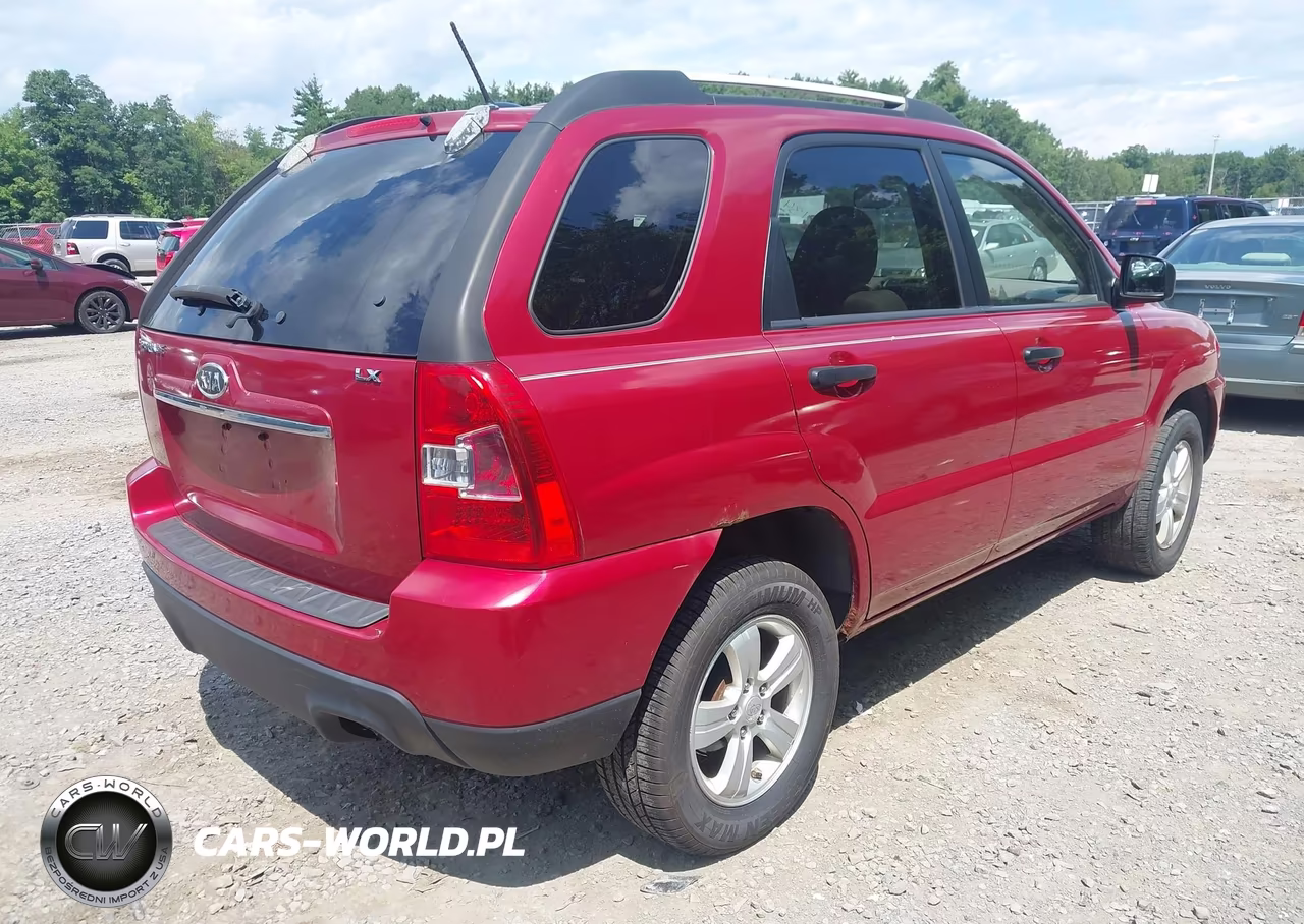 2009 Kia Sportage Lx VIN:KNDJF724497630359 - 4