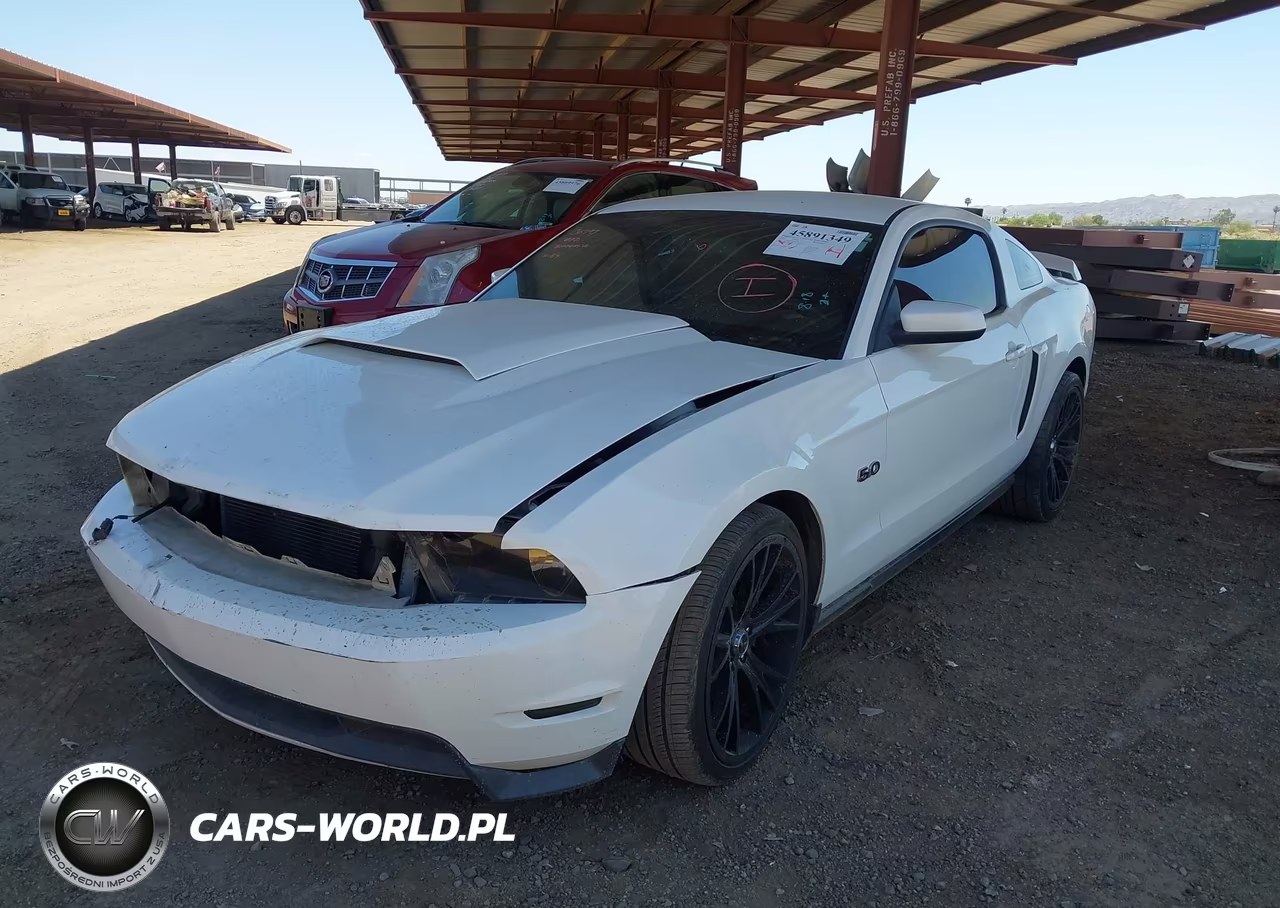 2012 Ford Mustang Gt VIN:1ZVBP8CF5C5266279 - 2