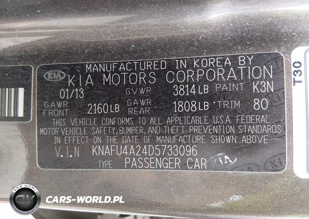 2013 Kia Forte Ex VIN:KNAFU4A24D5733096 - 9