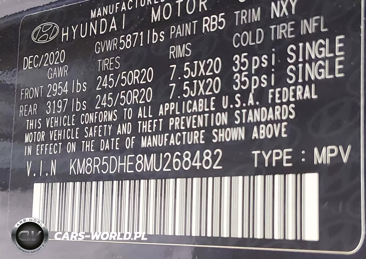 2021 Hyundai Palisade Limited VIN:KM8R5DHE8MU268482 - 9