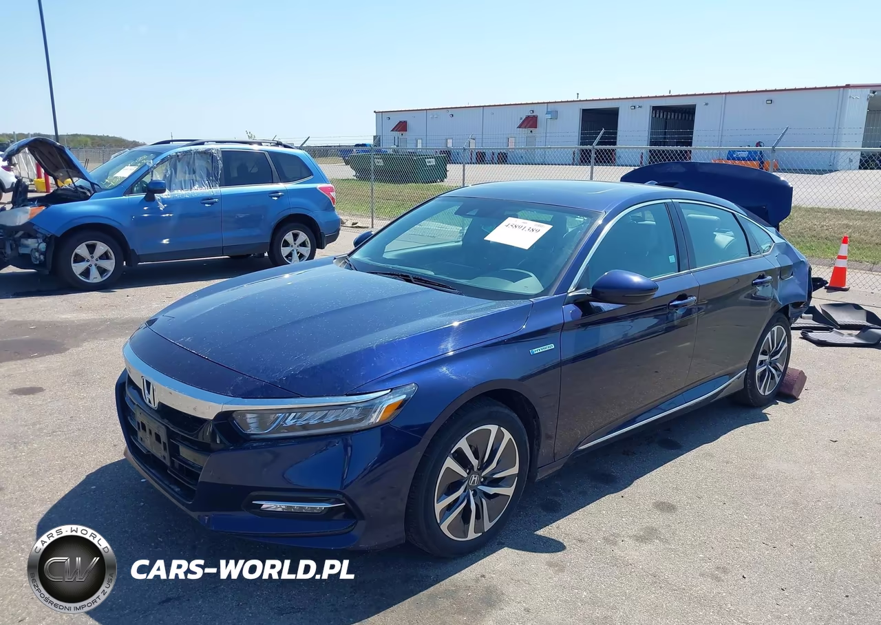 2018 Honda Accord Hybrid Ex-L VIN:1HGCV3F58JA016432 - 2