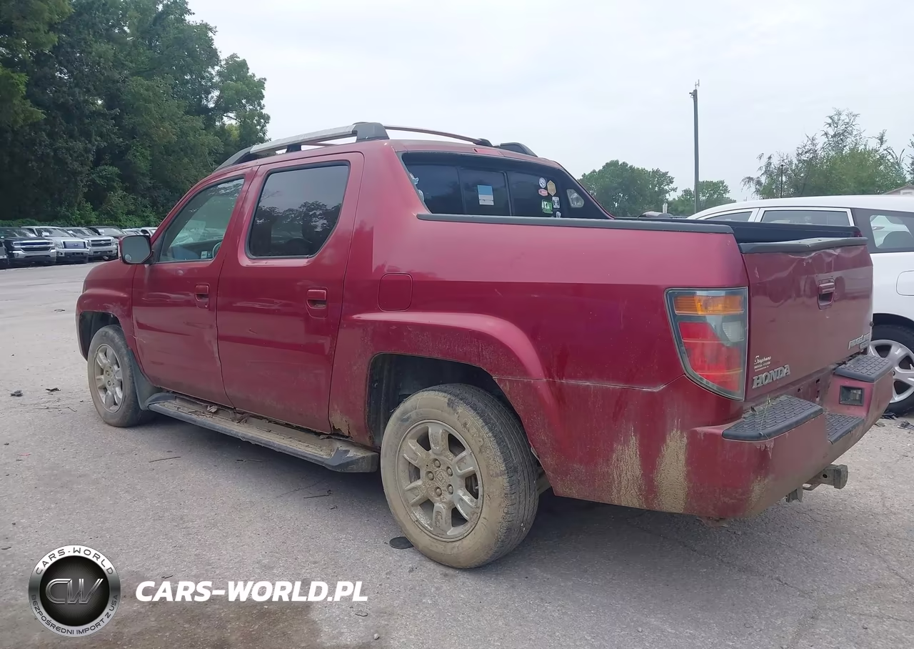 2006 Honda Ridgeline Rtl VIN:2HJYK16576H511419 - 3
