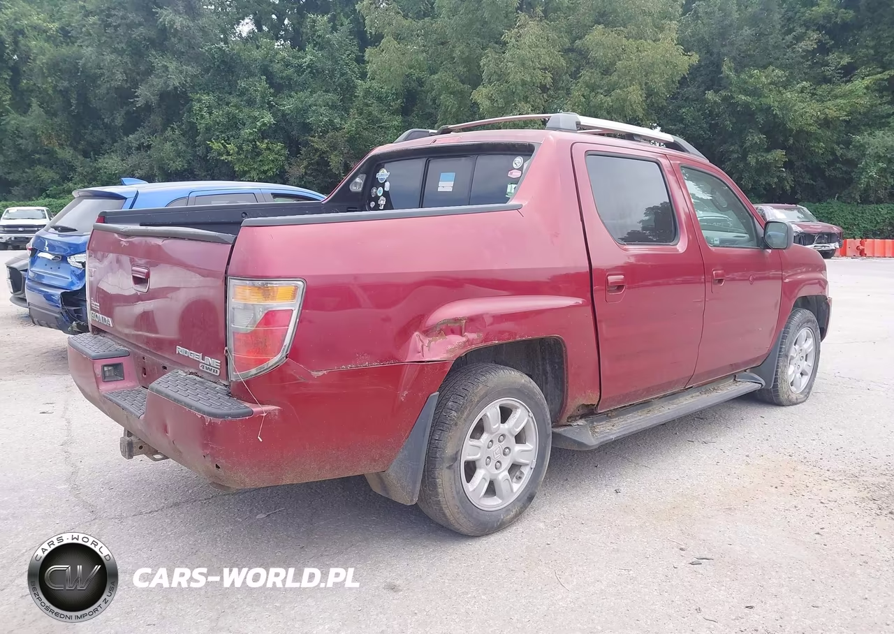 2006 Honda Ridgeline Rtl VIN:2HJYK16576H511419 - 4