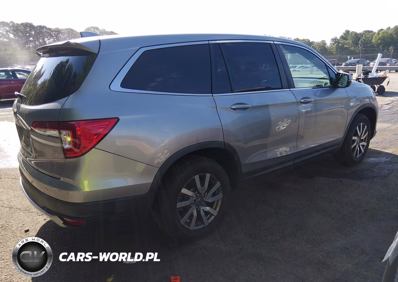 2021 Honda Pilot 2Wd Ex-L VIN:5FNYF5H52MB041607 - 4