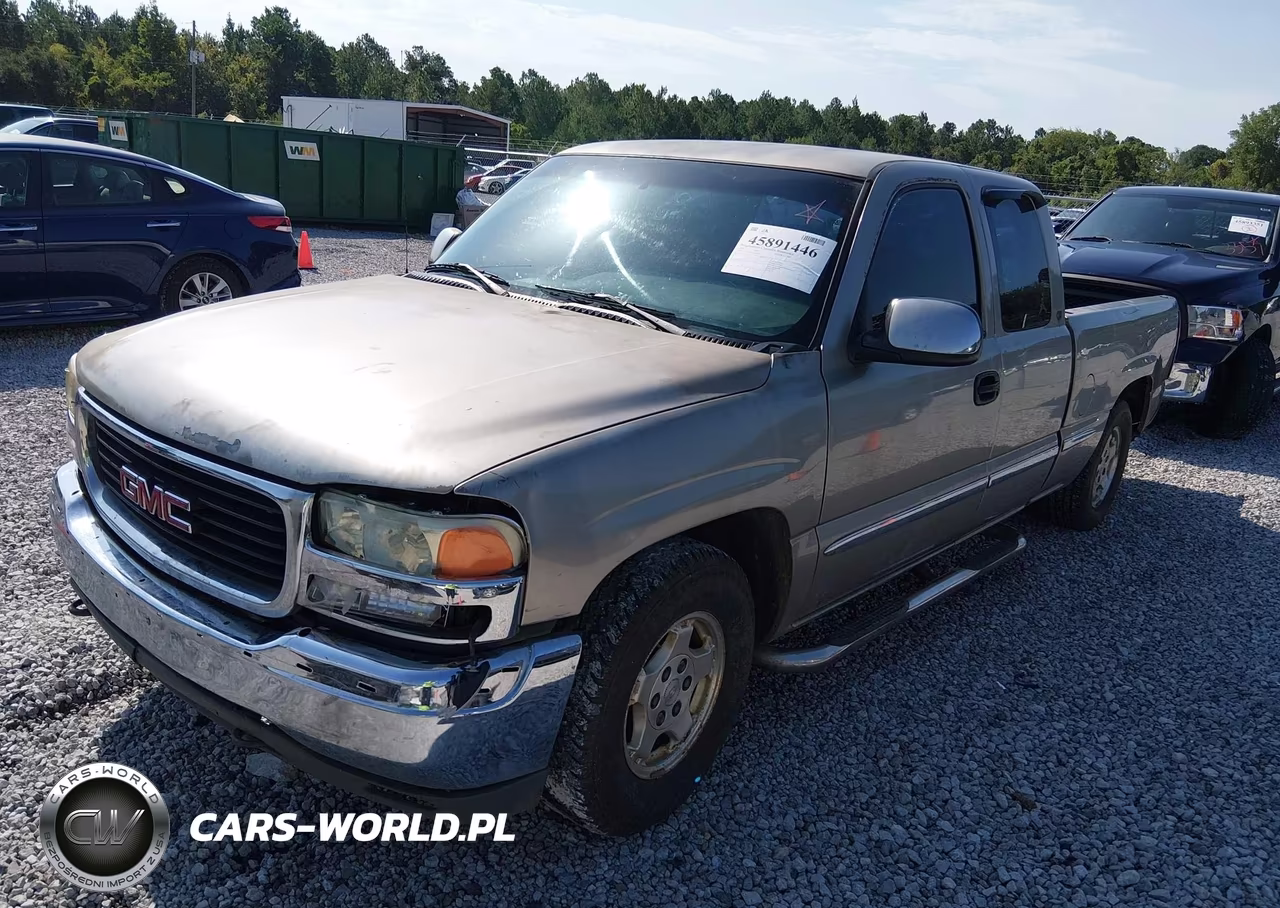 2000 GMC Sierra 1500 Sle VIN:1GTEC19V9YZ161665 - 2