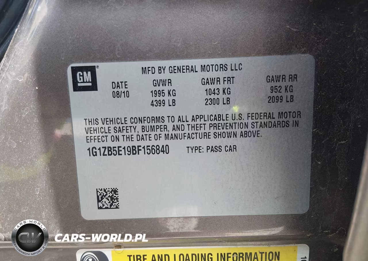 2011 Chevrolet Malibu Ls VIN:1G1ZB5E19BF156840 - 9