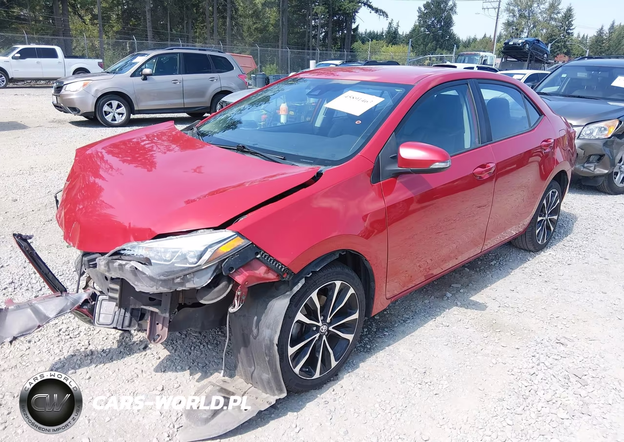 2017 Toyota Corolla Se VIN:5YFBURHE7HP622291 - 2