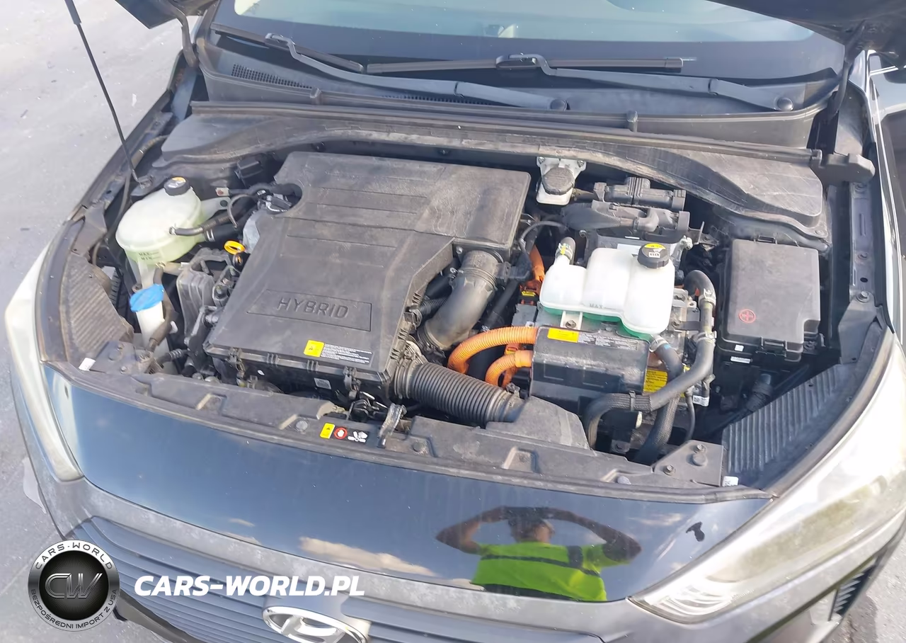 2017 Hyundai Ioniq Hybrid Sel VIN:KMHC75LC8HU041391 - 10