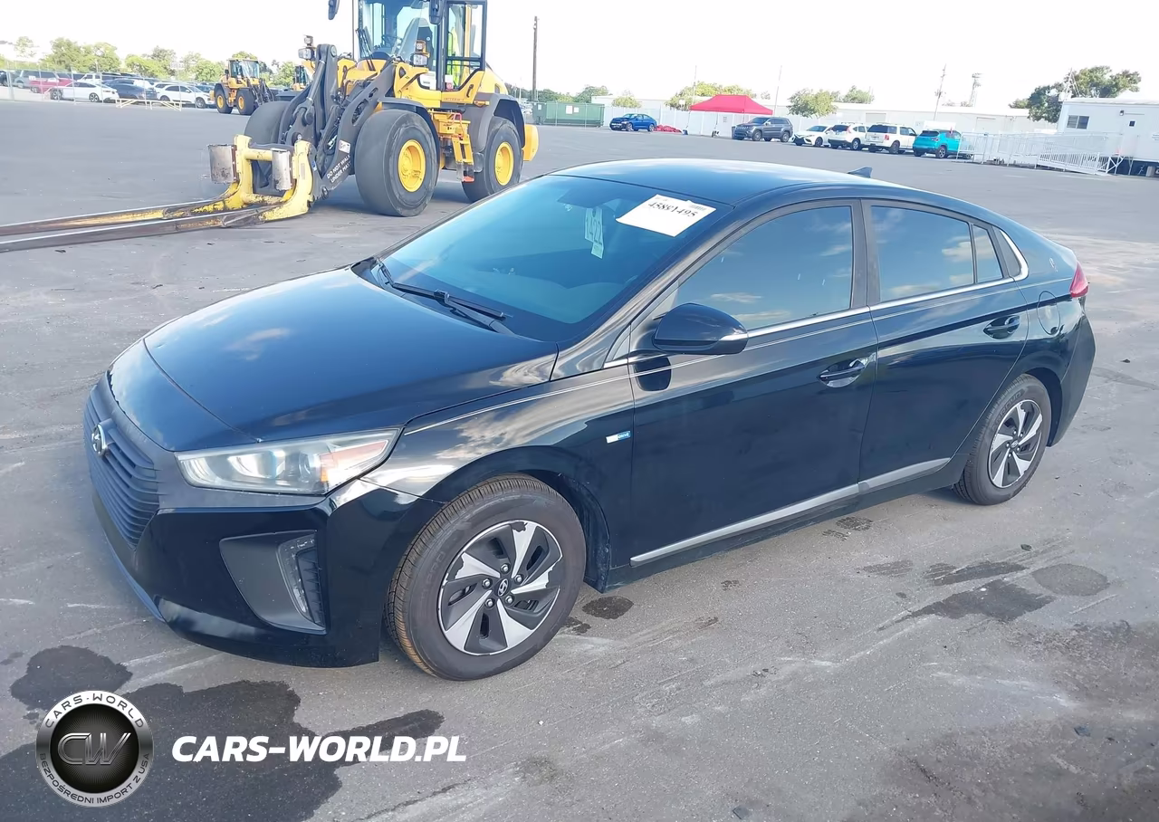 2017 Hyundai Ioniq Hybrid Sel VIN:KMHC75LC8HU041391 - 2