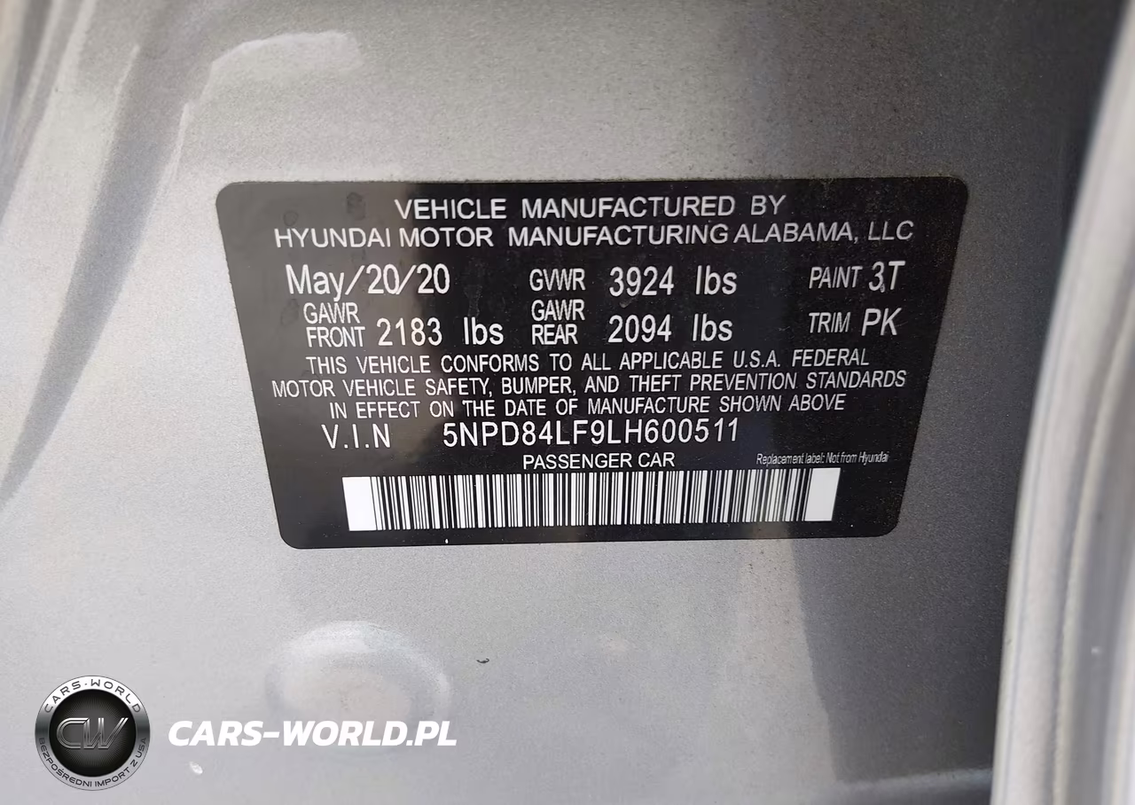 2020 Hyundai Elantra Value Edition VIN:5NPD84LF9LH600511 - 9