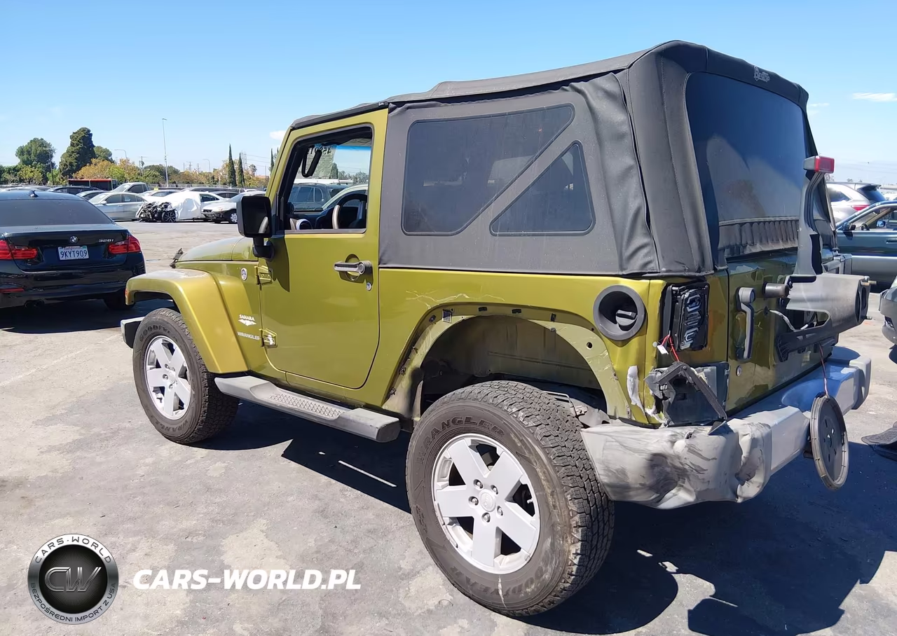 2008 Jeep Wrangler Sahara VIN:1J4FA54118L536029 - 3
