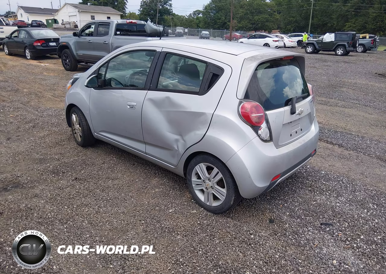2014 Chevrolet Spark 1Lt Auto VIN:KL8CD6S93EC548654 - 3
