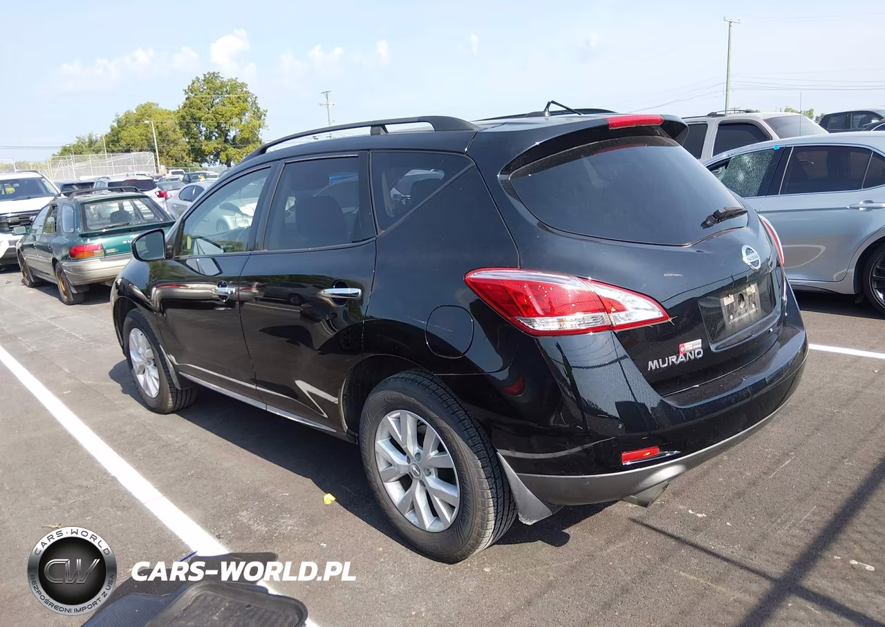 2014 Nissan Murano Sl VIN:JN8AZ1MU5EW405731 - 3
