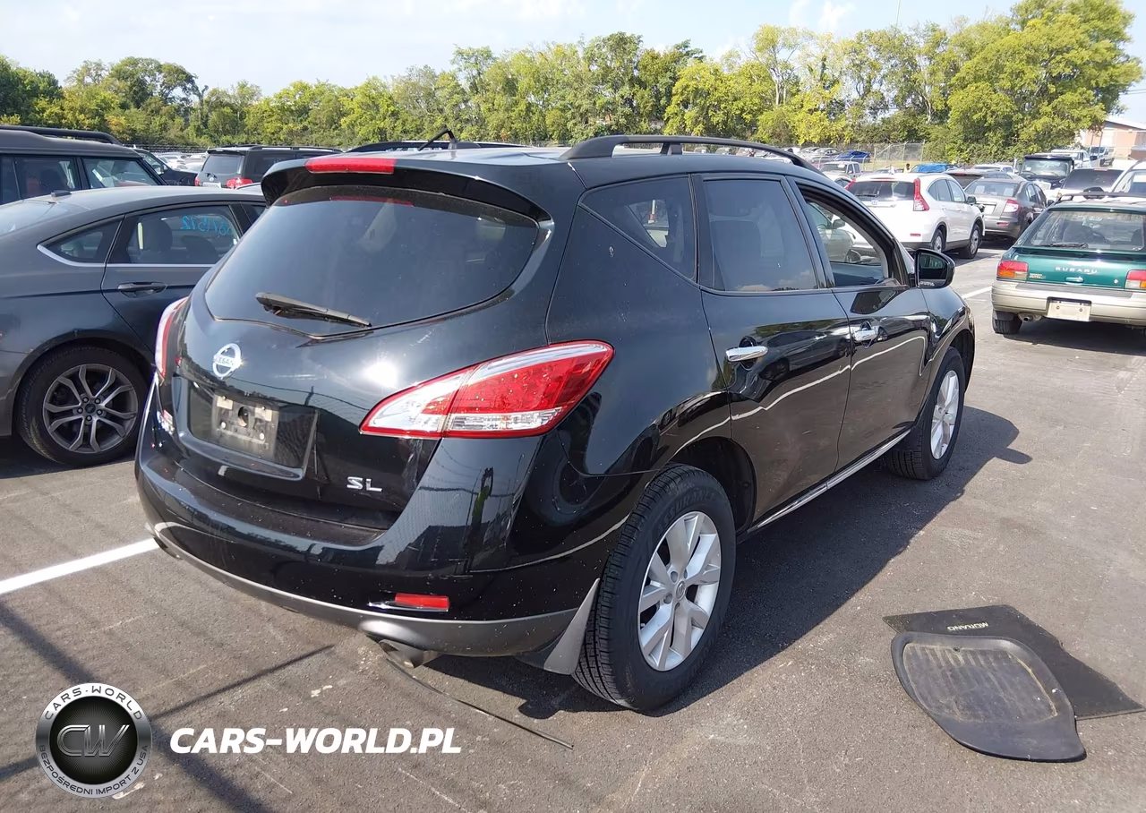 2014 Nissan Murano Sl VIN:JN8AZ1MU5EW405731 - 4