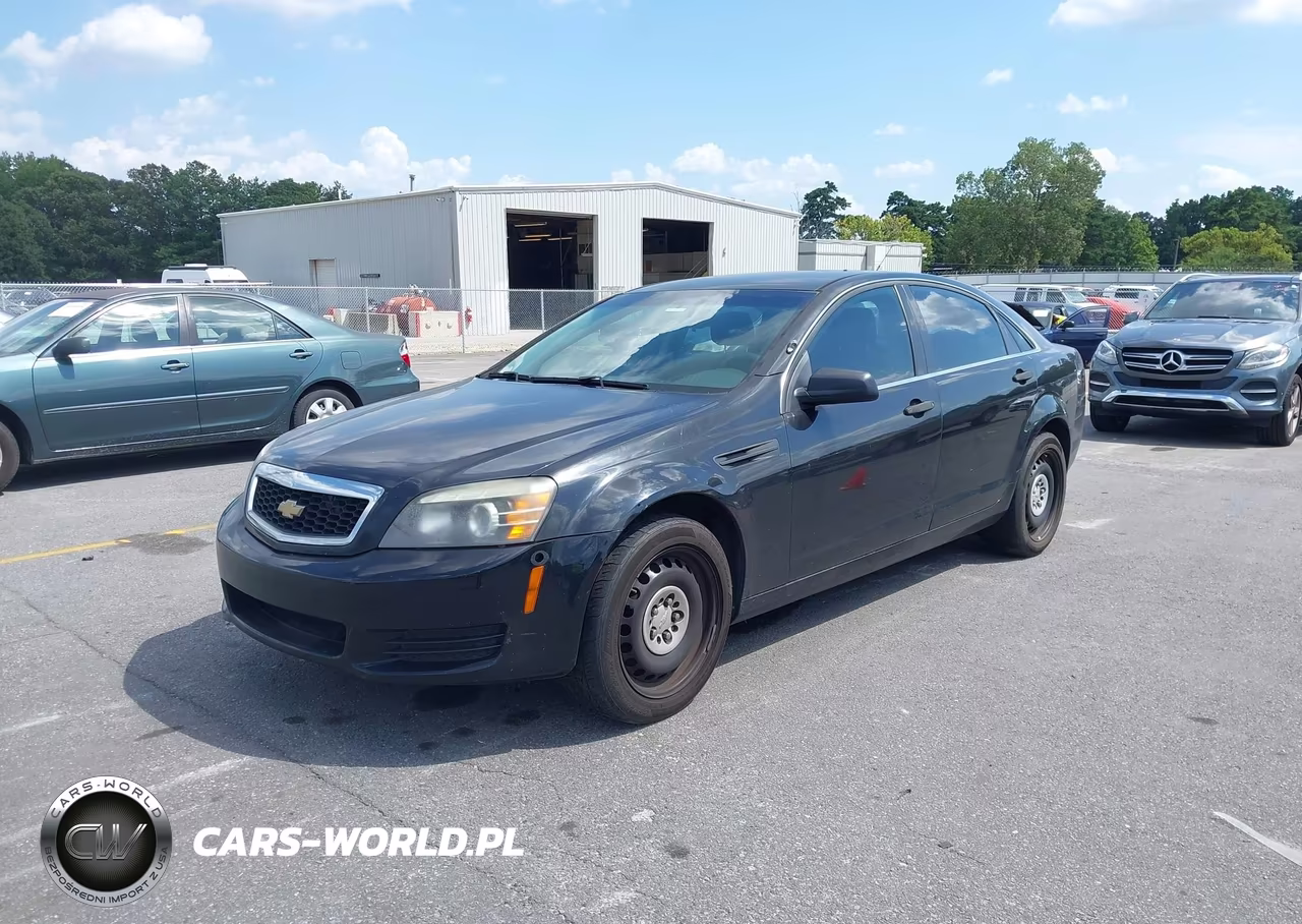2013 Chevrolet Caprice Police VIN:6G1MK5U33DL828797 - 2