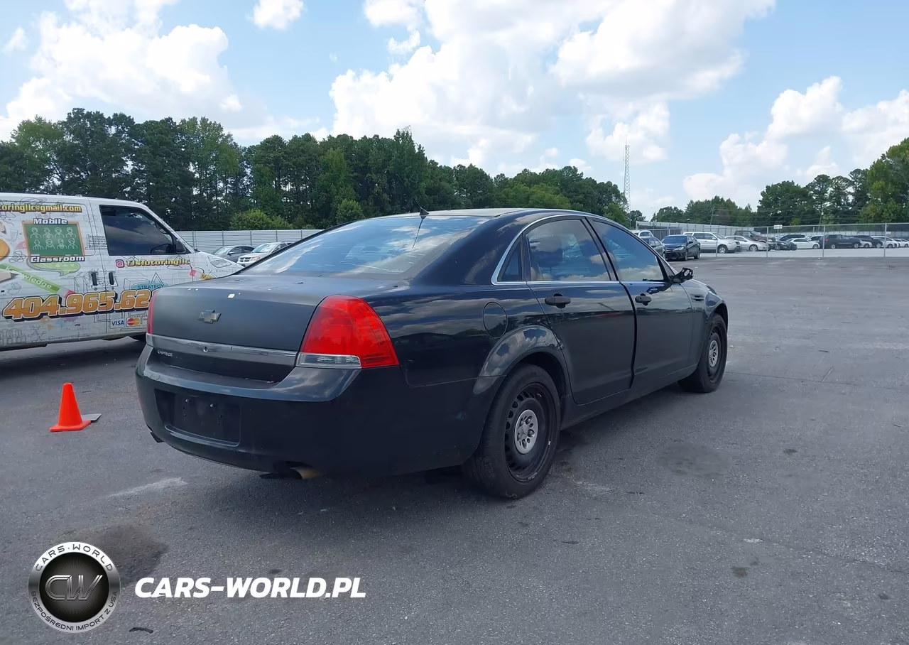2013 Chevrolet Caprice Police VIN:6G1MK5U33DL828797 - 4
