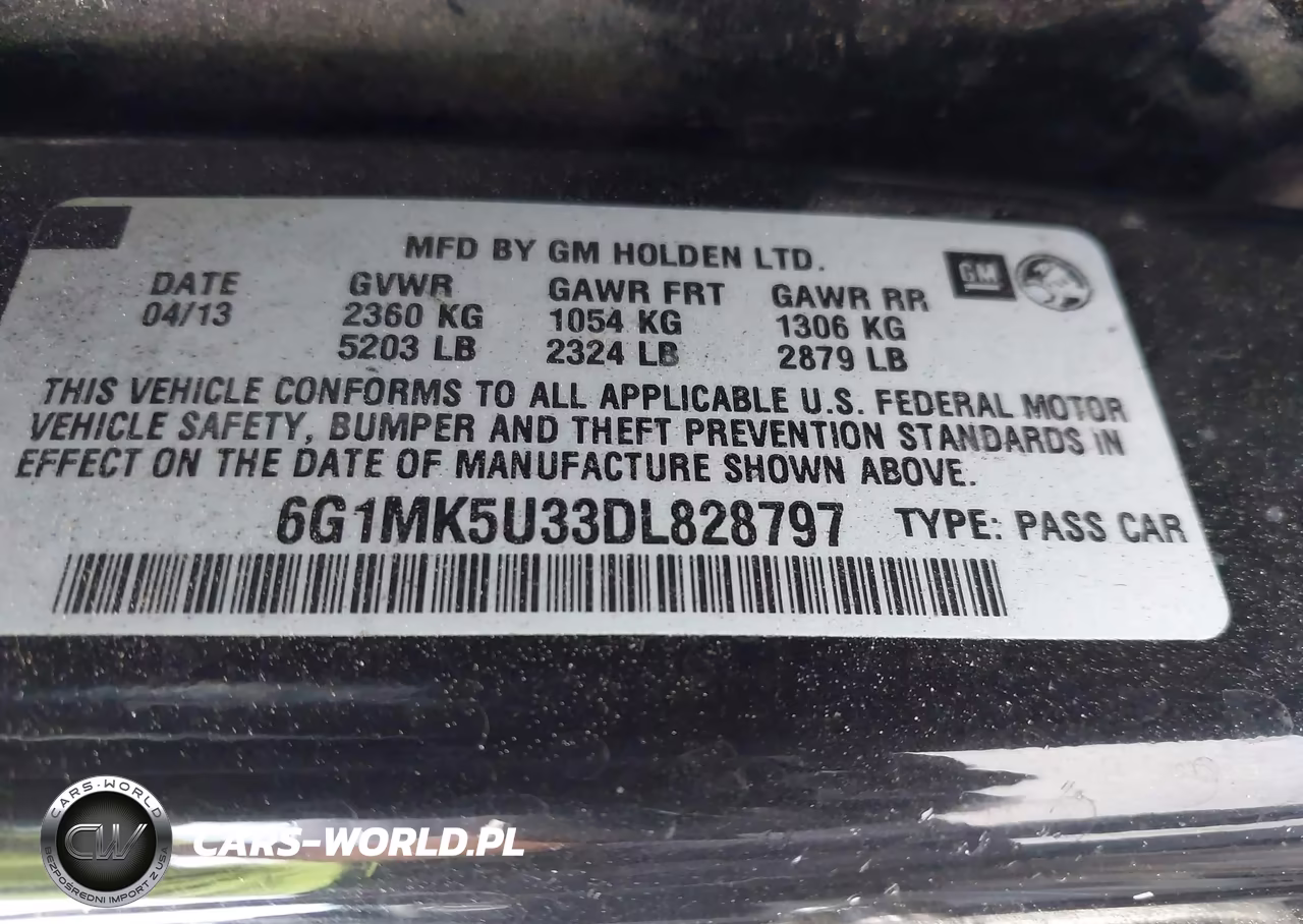 2013 Chevrolet Caprice Police VIN:6G1MK5U33DL828797 - 9
