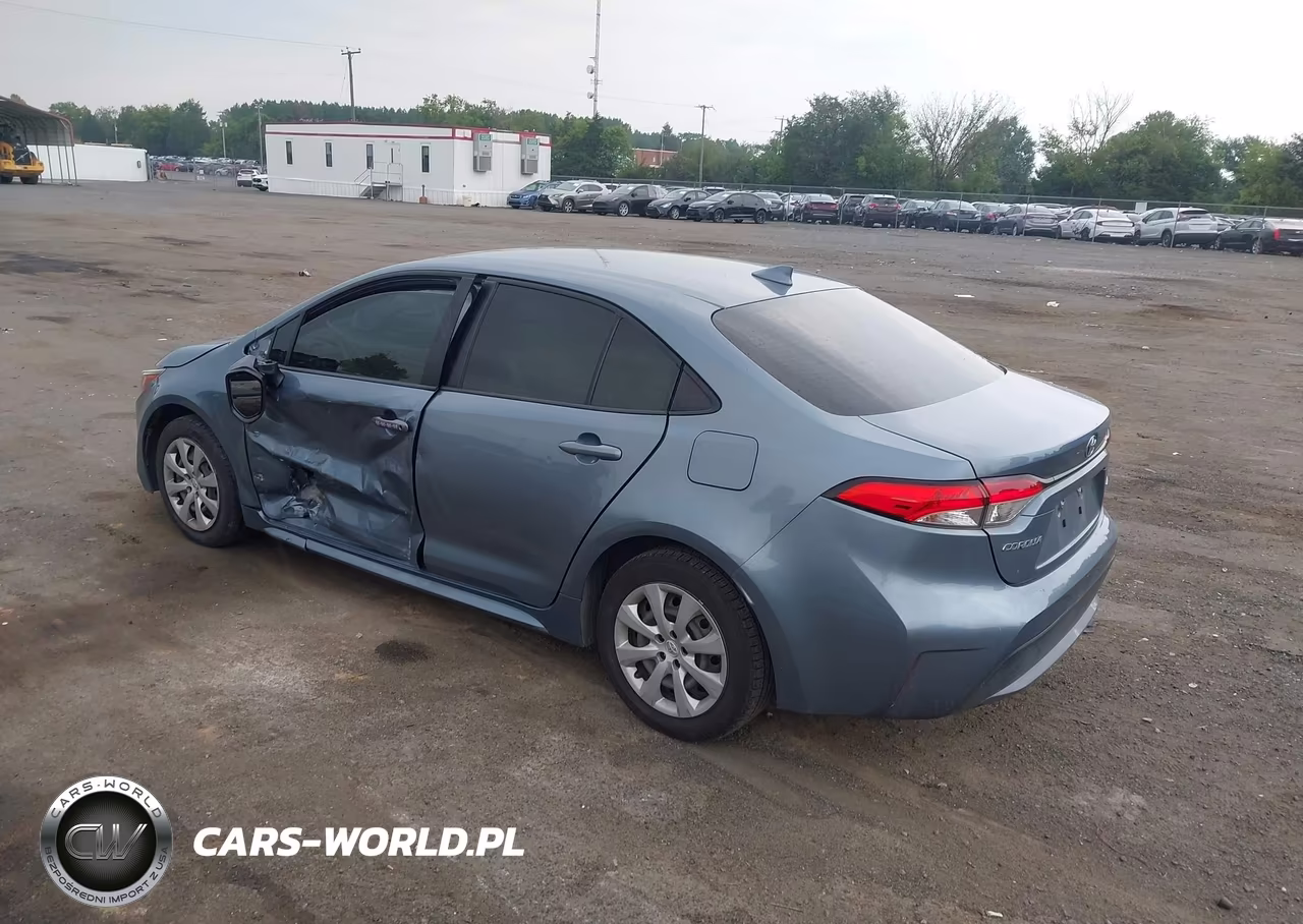 2020 Toyota Corolla Le VIN:JTDEPRAE2LJ040207 - 3
