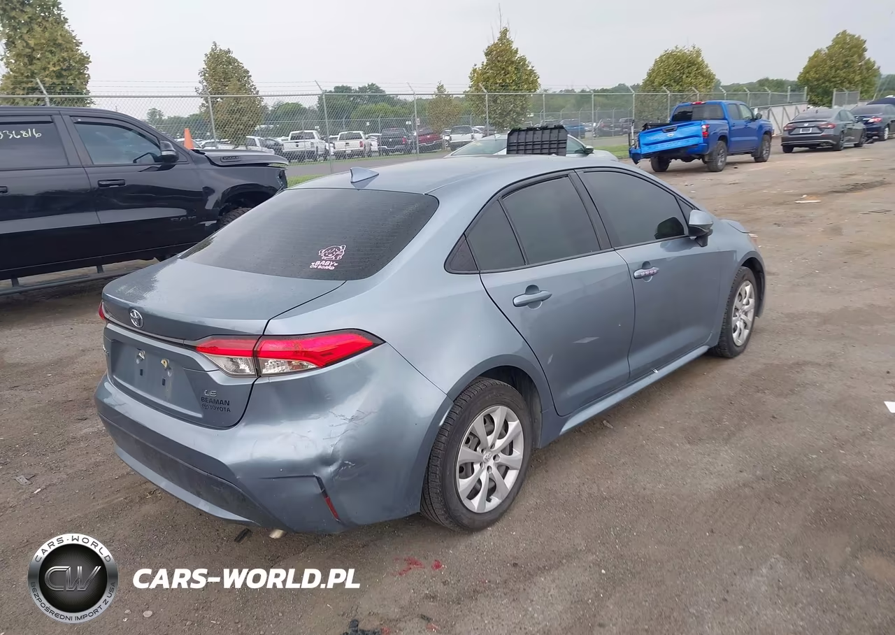 2020 Toyota Corolla Le VIN:JTDEPRAE2LJ040207 - 4