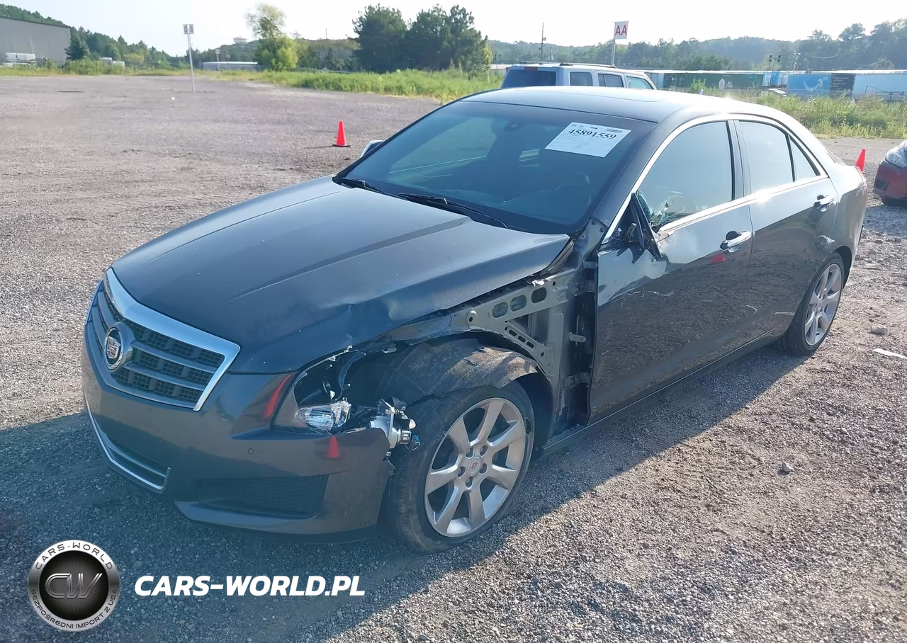 2014 Cadillac Ats Luxury VIN:1G6AB5RX1E0167330 - 2
