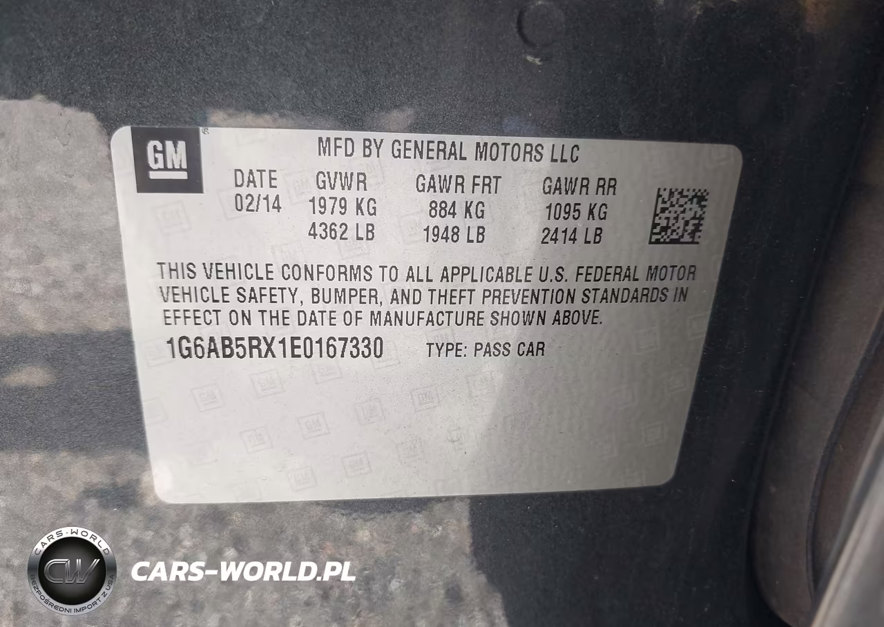 2014 Cadillac Ats Luxury VIN:1G6AB5RX1E0167330 - 9