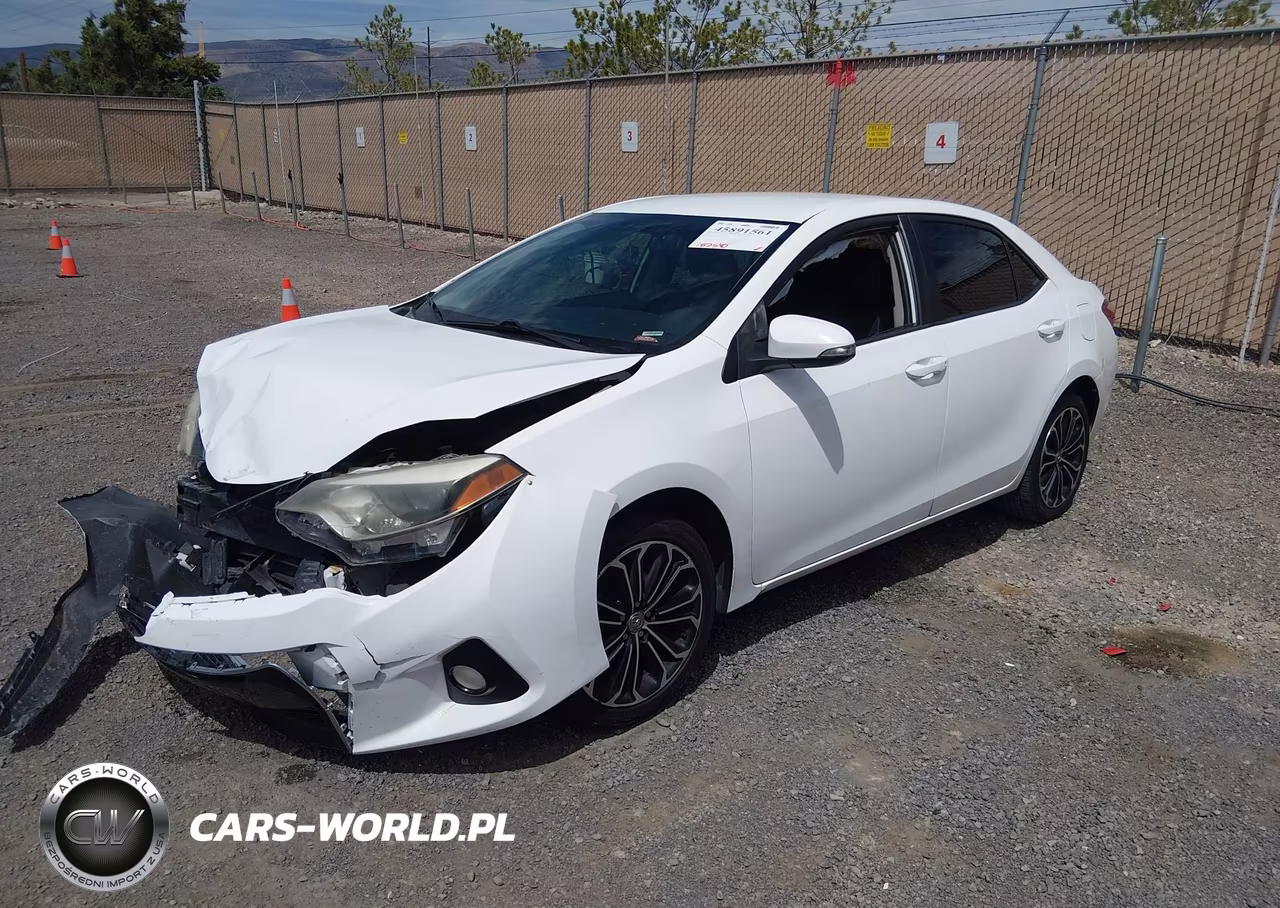 2015 Toyota Corolla S Plus VIN:2T1BURHE2FC452354 - 2