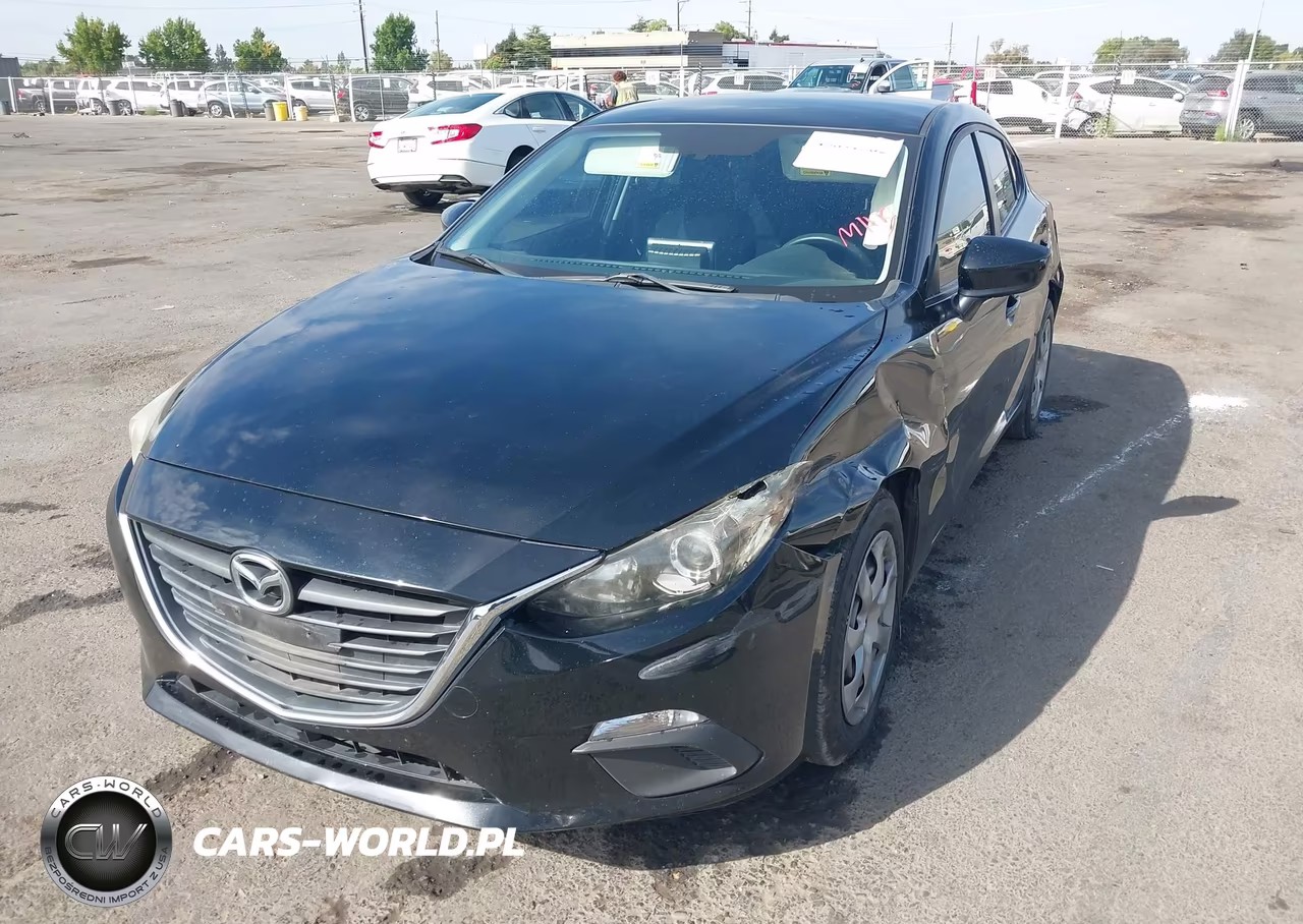 2015 Mazda Mazda3 I Sport VIN:JM1BM1K77F1258631 - 2