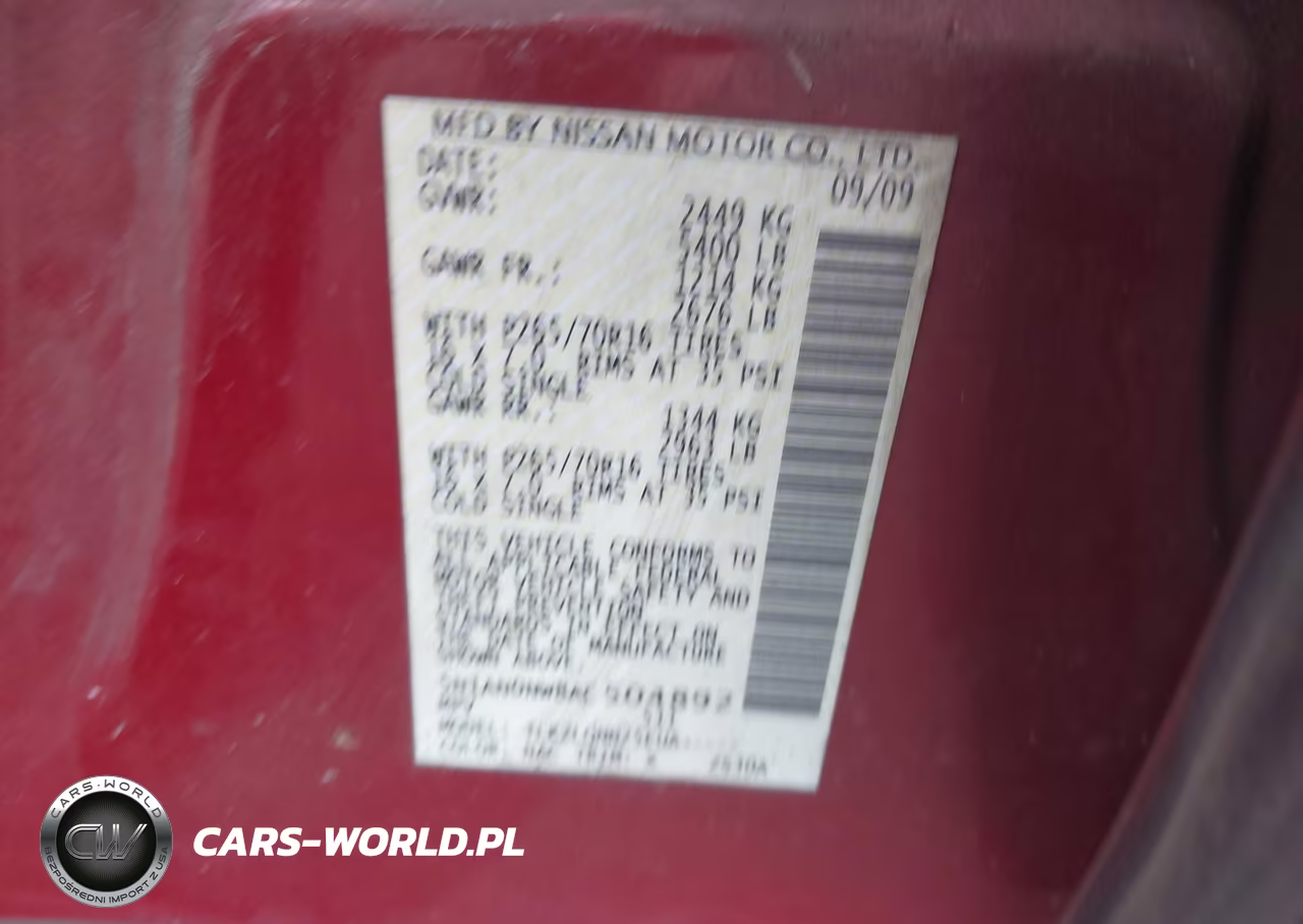 2010 Nissan Xterra X VIN:5N1AN0NW8AC504892 - 9