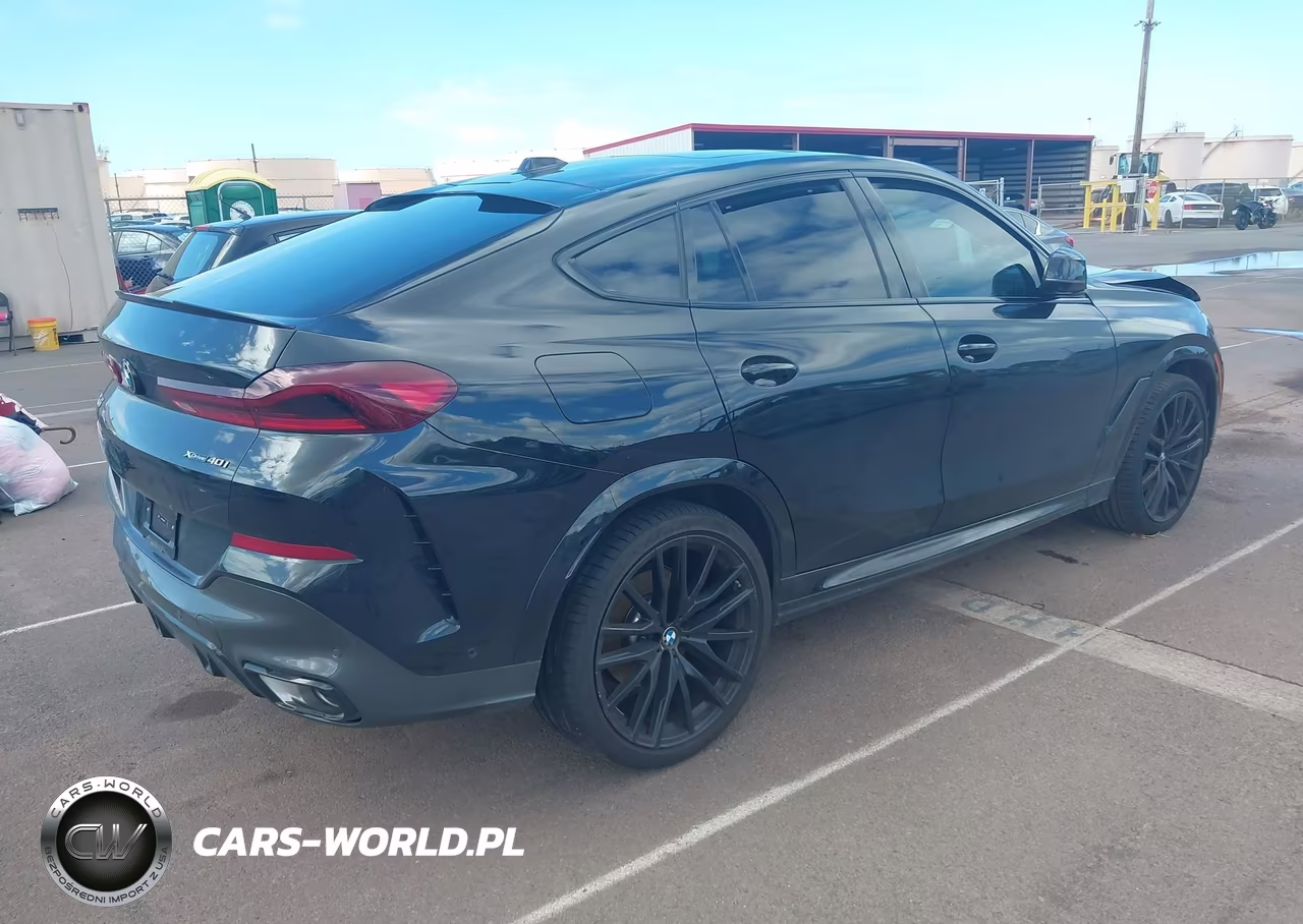 2025 BMW X6 xDrive40I VIN:5UX33EX01S9Y96801 - 4