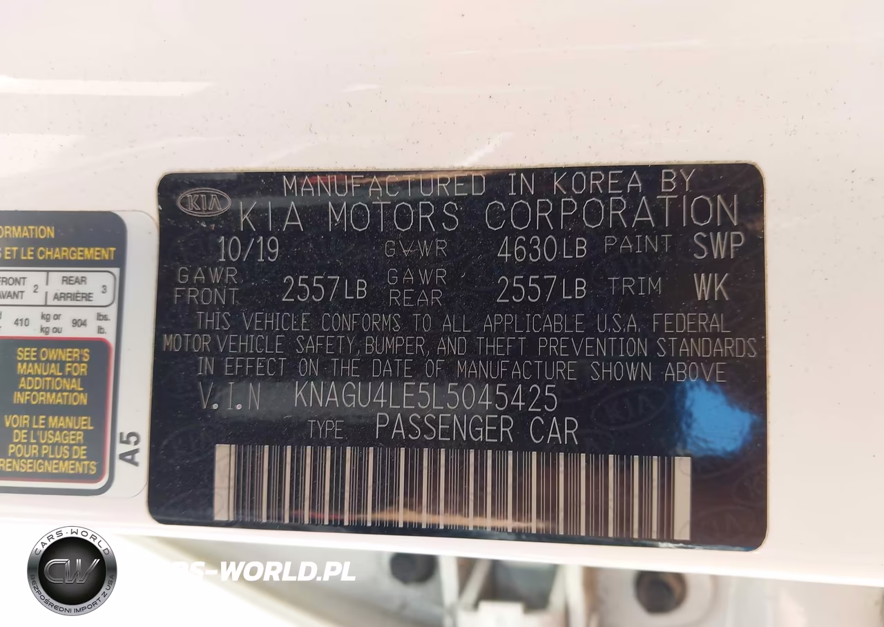 2020 Kia Optima Hybrid Ex VIN:KNAGU4LE5L5045425 - 9