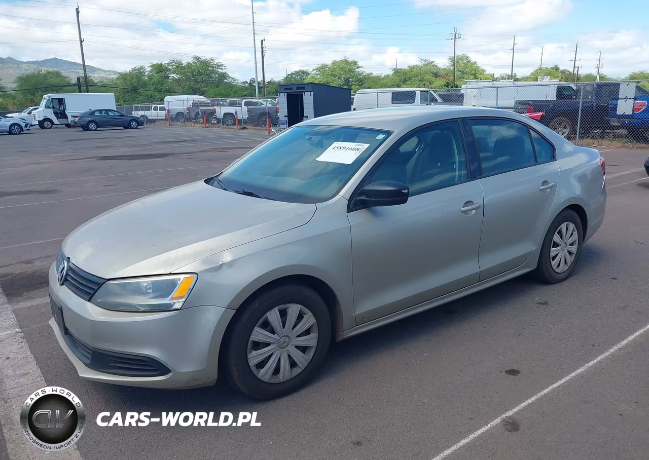 2014 Volkswagen Jetta 2.0L S VIN:3VW2K7AJ3EM250708 - 2