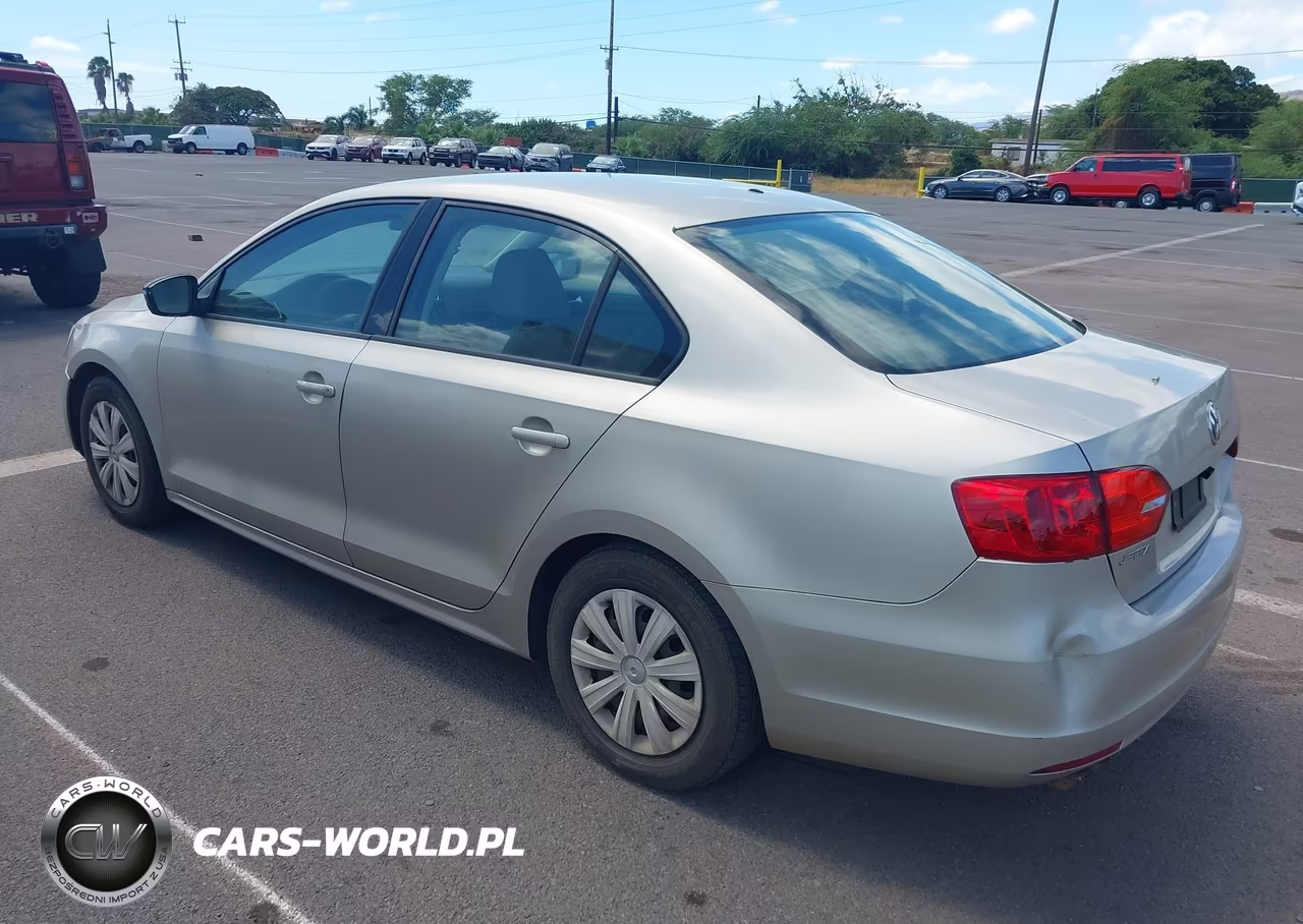 2014 Volkswagen Jetta 2.0L S VIN:3VW2K7AJ3EM250708 - 3