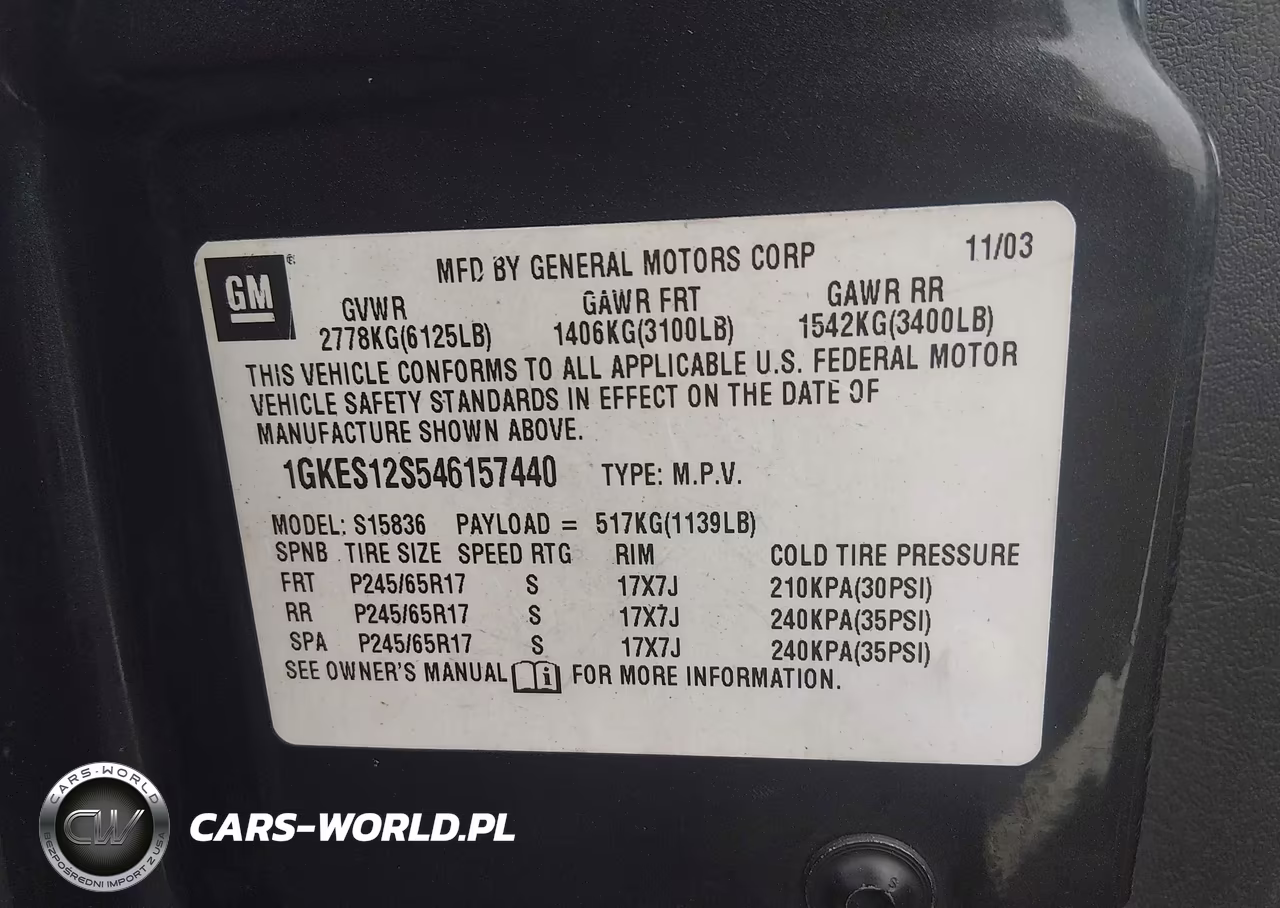 2004 GMC Envoy Xuv Sle VIN:1GKES12S546157440 - 9