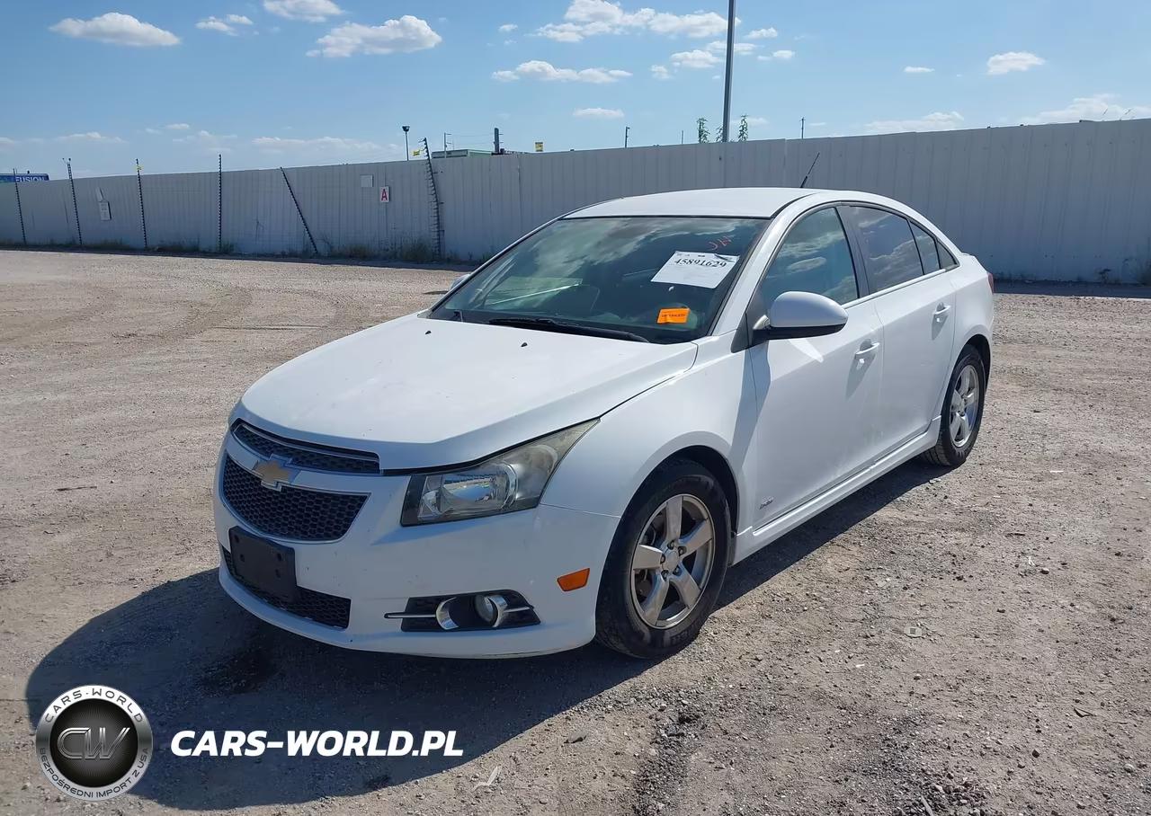 2012 Chevrolet Cruze 1Lt VIN:1G1PF5SCXC7396010 - 2