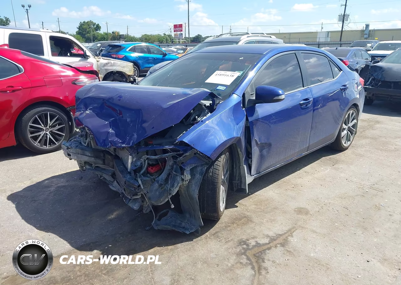 2015 Toyota Corolla S Plus VIN:2T1BURHE2FC321411 - 2