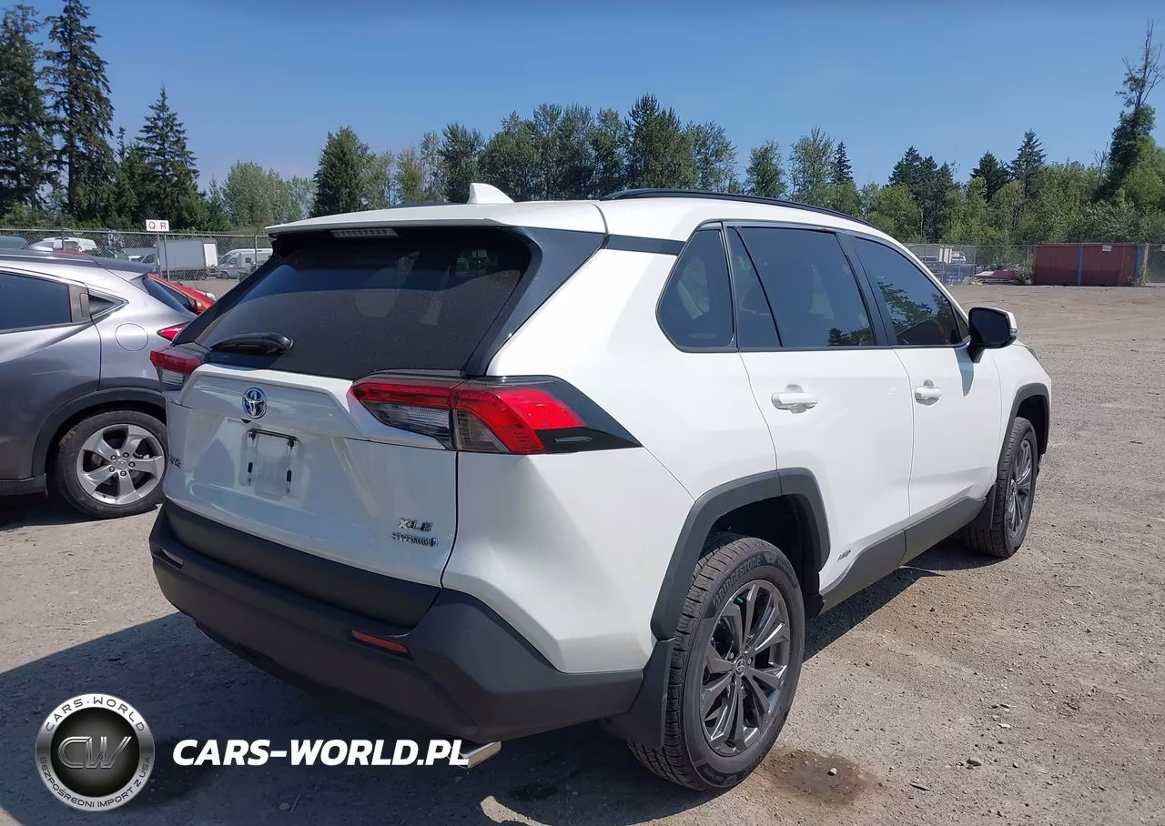 2022 Toyota Rav4 Hybrid Xle Premium VIN:4T3B6RFV0NU078859 - 4
