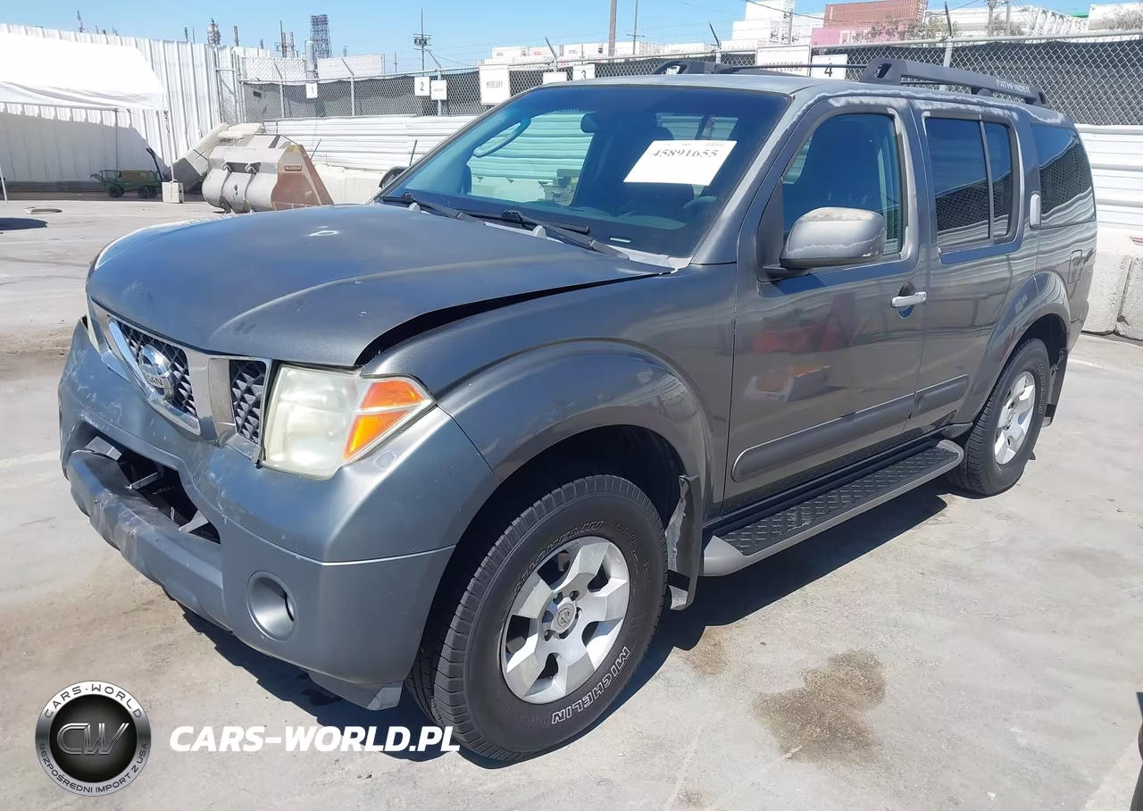 2005 Nissan Pathfinder Se VIN:5N1AR18W65C762999 - 2
