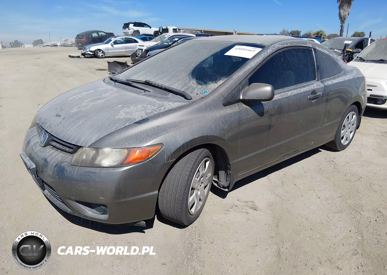 2007 Honda Civic Lx VIN:2HGFG12607H572691 - 2