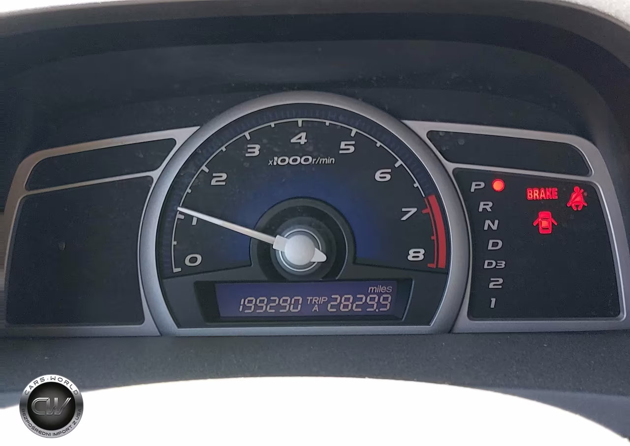 2007 Honda Civic Lx VIN:2HGFG12607H572691 - 7