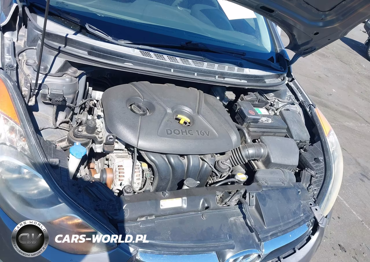 2012 Hyundai Elantra Gls VIN:5NPDH4AEXCH124425 - 10