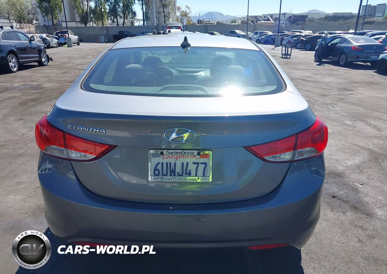 2012 Hyundai Elantra Gls VIN:5NPDH4AEXCH124425 - 12
